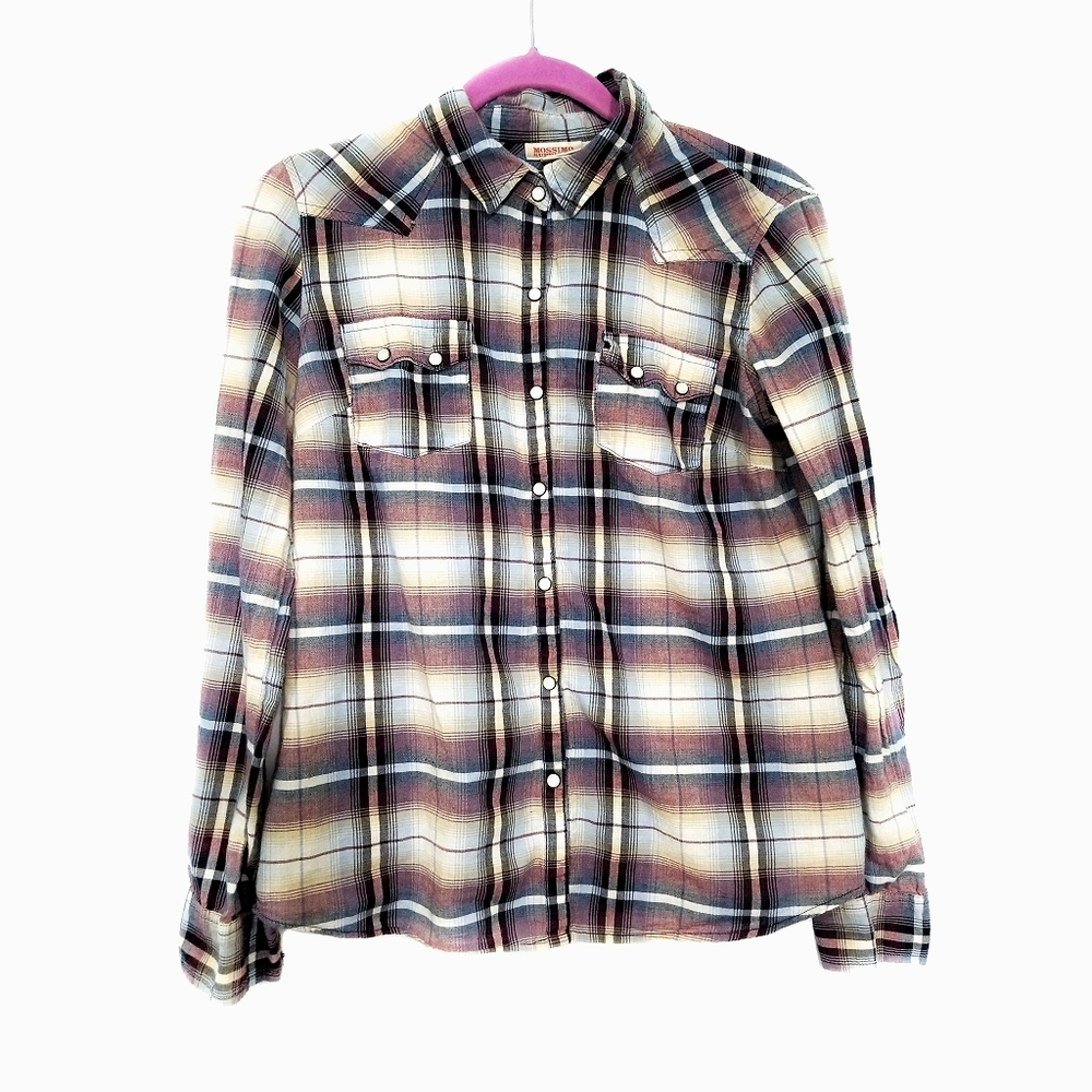 Mossimo Plaid Flannel - Size Medium